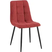 BellaFurn Sedia da pranzo - Sedia da cucina - Imbottitura confortevole, design di facile manutenzione