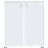 Freiraum Comò >Tembi< in bianco - 73,7x85,5x34,8 cm (LxAxP)