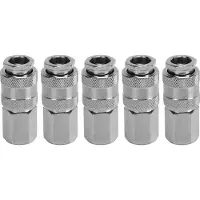 Gistuch 1/4 di pollice NPT aria strumento accoppiatore 5pcs Duarable Anti perdita durevole filettatura femmina veloce per auto
