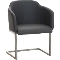 BellaFurn Elegante sedia per ospiti - Sedia per visitatori - Imbottitura confortevole, perfetta per qualsiasi arredamento