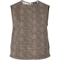 Pieces Top Senza Maniche | Marrone | M
