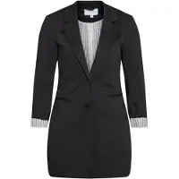 Vila Visaga Lungo In Jersey Blazer