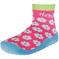 Playshoes Ciabatta blu chiaro / kiwi / lampone