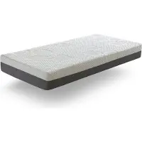XALUCA Materasso 100x200 AIR LATEX, altezza 20 cm, rivestimento in fibra, anima in lattice