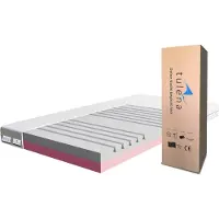 TULENA Materasso 180 x 190 cm Schiuma comfort morbido/medio morbido H1 / H2 Basic 14 cm Materasso reversibile Fodera antibatterica con cerniera
