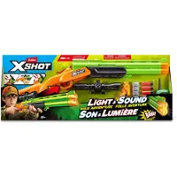 Zuru Pistola X-shot Big Hunter Con Luci E Suoni 20.4x72.4x5.3 Cm