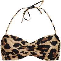 Protest Women's MIXLeslie Bandeau Top Parte superiore bikini Donna (44 - Cup: B, nero)