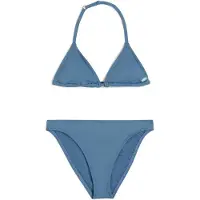 O'Neill Kid's Essentials Triangle Bikini Set Bikini Bambini (128, blu)