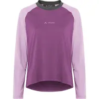 Vaude Women's Loamer L/S Shirt Maglietta da ciclismo Donna (36, lilla)