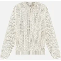 In Gold We Trust Unisex The Knot Two Off-white Taglia: L | Maglioni a maglia Outlet | Unisex | Bianco