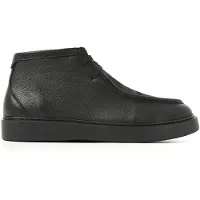 Nubikk Steve Ryan Mid (m) Black Leather Taglia: 45 | Stivali Outlet | Uomo | Nero