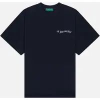 In Gold We Trust Unisex The Mouth Dark Blue Taglia: XS | Maglie Sportivi Outlet | Unisex | Blu