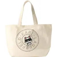 Karl Lagerfeld Shopper 'IKON' nero / bianco
