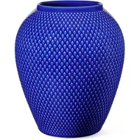 Lyngby Porcelæn Vaso In Ceramica Rhombe Color Porcelain-h16.5 Cm