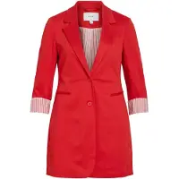 Vila Visaga Lungo In Jersey Blazer
