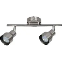 Rabalux Lampada da parete e soffitto GU10 cromo satinato Blake 3184