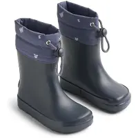 Wheat Stivale di gomma 'Zerro' navy