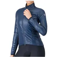 Castelli Women's Aria Shell 2 Jacket Maglietta da ciclismo Donna (XS, blu)