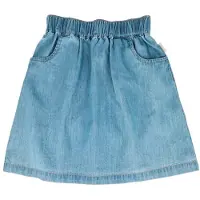 Maximo Kids' Mini Girl's Denim-Look Skirt Gonna Bambini (122/128, blu)