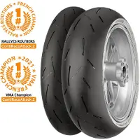 Continental Pneumatico Anteriore Sport-touring Contiraceattack 2 Zr Soft 58w