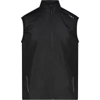 CMP Reflective Vest Gilet da ciclismo Uomo (50, nero)