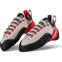 Ocun Pearl Scarpette da arrampicata (38, rosso/grigio)