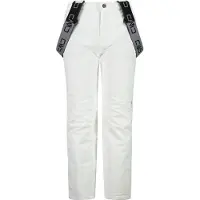 CMP Kid's Salopette Twill Pantaloni da sci Bambini (92, bianco)