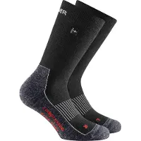 Rohner Compression Trek Light L/R Calze da trekking (42-44, nero)