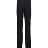 CMP Women's Pant Ripstop Pantaloni da escursionismo Donna (36, nero)