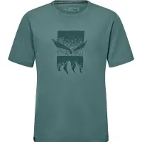 Salewa Eagle 3Cime T-Shirt Maglia funzionale Uomo (52, turchese)