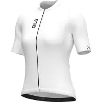 ALÉ Women's Pragma Color Block S/S Jersey Maglietta da ciclismo Donna (XL, bianco)
