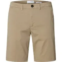 Selected Chino Corti Uomini Marrone S