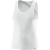 Löffler Singlet Transtex Light Intimo sintetico Uomo (48, bianco)
