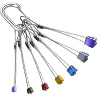 Black Diamond - Set di dadi da fessura - Stopper Set Pro #5-11 - Viola