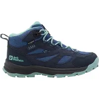 Jack Wolfskin Kid's Vojo Tour Texapore Mid Scarpe sportive Bambini (34, blu)