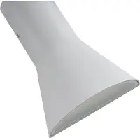 LUCANDE Applique da esterni LED Zephy, Up/Down grigio chiaro IP54 CCT