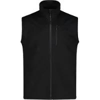 CMP Light Softshell Vest Gilet softshell Uomo (60, nero)