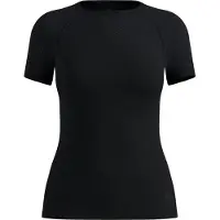 Odlo Women's Performance X-Light Top Crew Neck S/S Intimo sintetico Donna (M, nero)