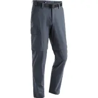 Maier Sports Torid Slim Zip Pantaloni da trekking Uomo (58 - Regular, grigio)