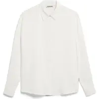 Armedangels Women's Larisaana L/S Camicetta Donna (S, bianco)