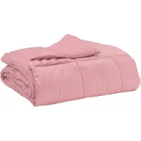 vidaXL Copertura per letto per tutte le stagioni, 240 x 260 cm, 4 stagioni, rosa