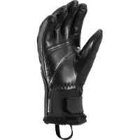 LEKI - Guanti da sci - Vallarta 3D Women Black per Donne in Softshell - Taglia 8.5 - Nero
