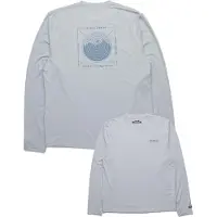 KAVU Sunday Crew Maglia funzionale Uomo (L, grigio)