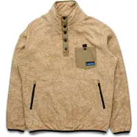 KAVU Teannaway Pullover in pile Uomo (L, beige)