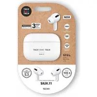 Tech One Tech Auricolari Siux.11 Tws 3 bianchi wireless Bluetooth Tws -