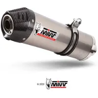 MIVV Silenziatore Omologato Slip On Oval Ktm 690 Smc R 2020-23 Kt.023.lnc