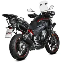 MIVV Silenziatore Omologato Slip On Delta Race Honda Cb 500 X 2021-24 H.084.ldrb