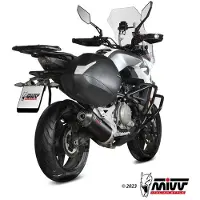 MIVV Silenziatore Omologato Slip On Oval Cf Moto 650mt 2021-24 Cf.002.lvc