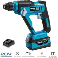 Koma Tools trapano 20v (senza batteria e caricabatterie) batteria serie pro
