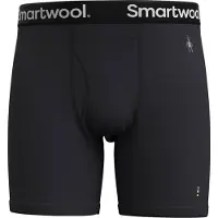 Smartwool Merino Boxer Brief Boxed Intimo lana merinos Uomo (XXL, nero)